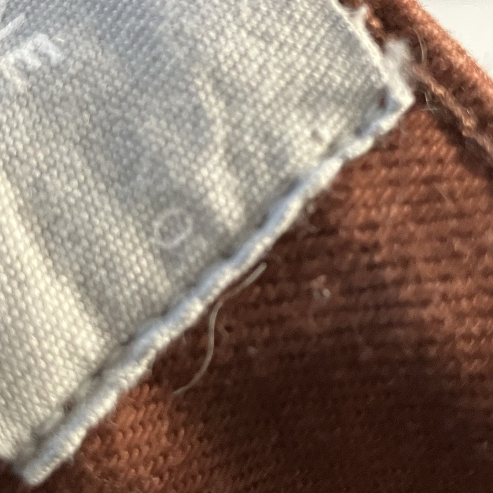 Everlane Shorts Womens Sz 0 Rust or Orange-brown high-waisted cotton twill - Picture 8 of 11